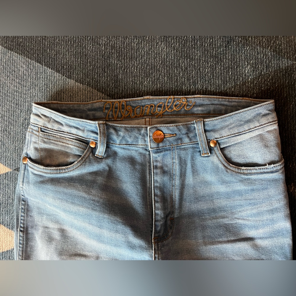Wrangler trouser boot cut jeans size 29/34